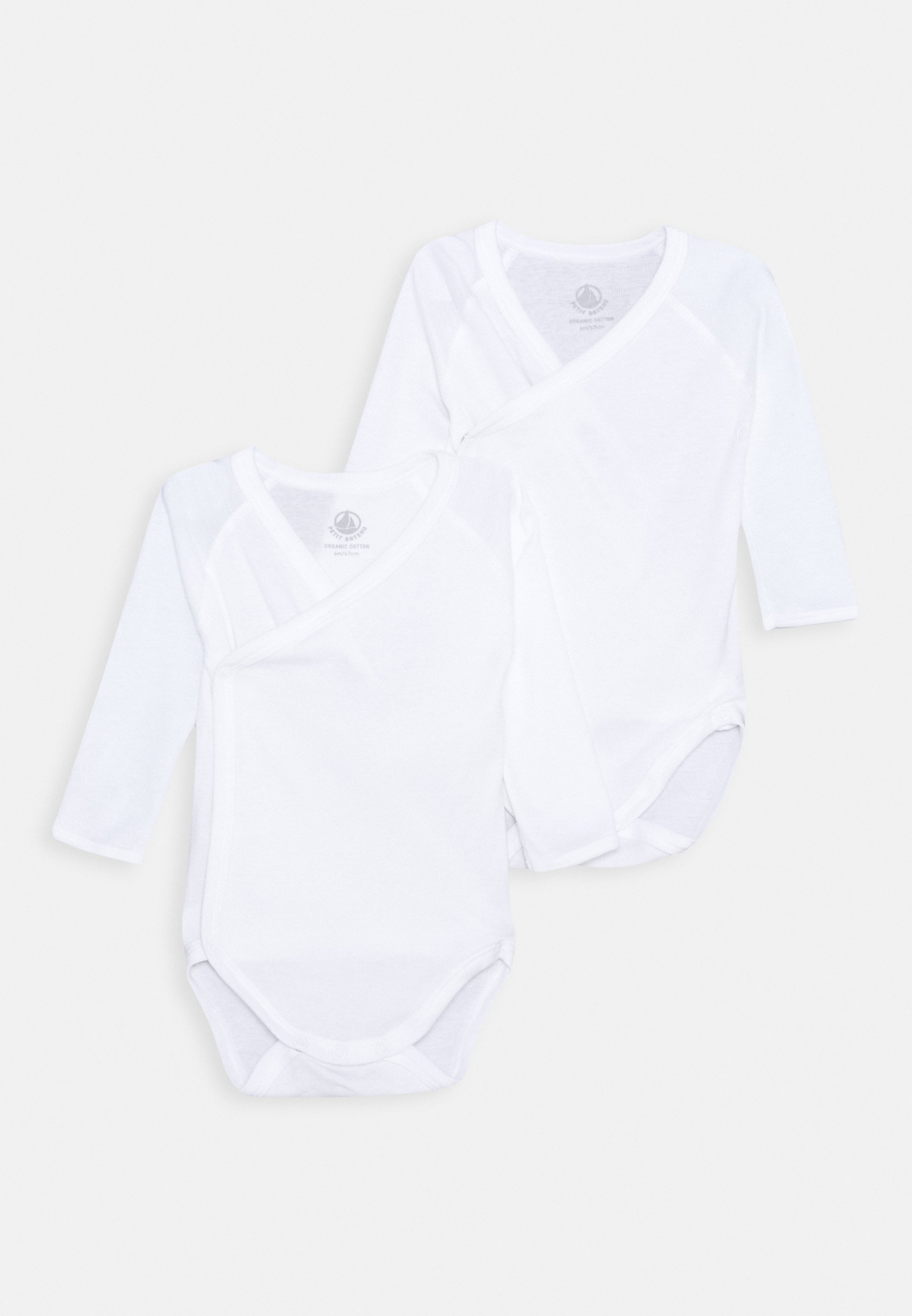 Petit Bateau 2 PACK - Body - weiß