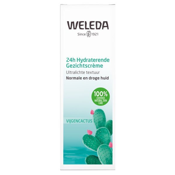 Weleda Hydratačný krém na tvár s opunciou 24H, 30 ml, pre suchú a normálnu pleť