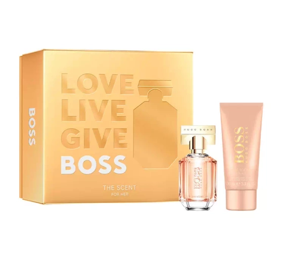 Hugo Boss Boss The Scent for Her woda perfumowana spray 50 ml   balsam do ciała 100 ml