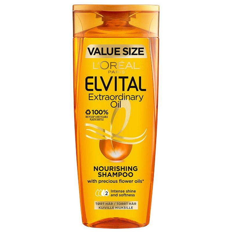 Elvital Elvital shampoo 400 ml Ekstraordinær olie