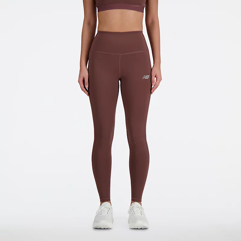 NB Sleek High Rise Leggings für Damen, 27 Zoll, Farbe: Lakritz