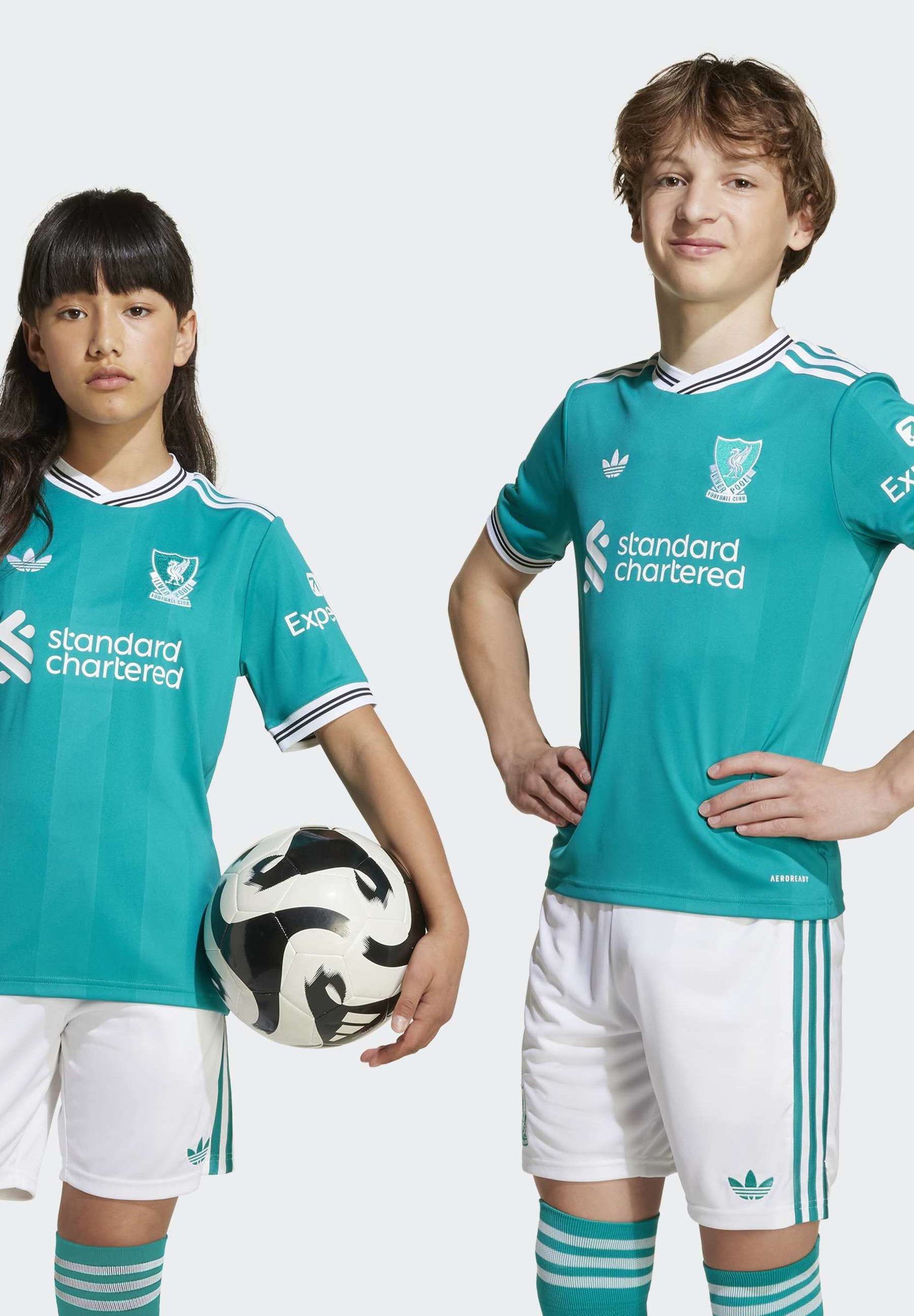 adidas Performance LIVERPOOL FC 25/26 THIRD JERSEY UNISEX - Klubmez - tengerzöld