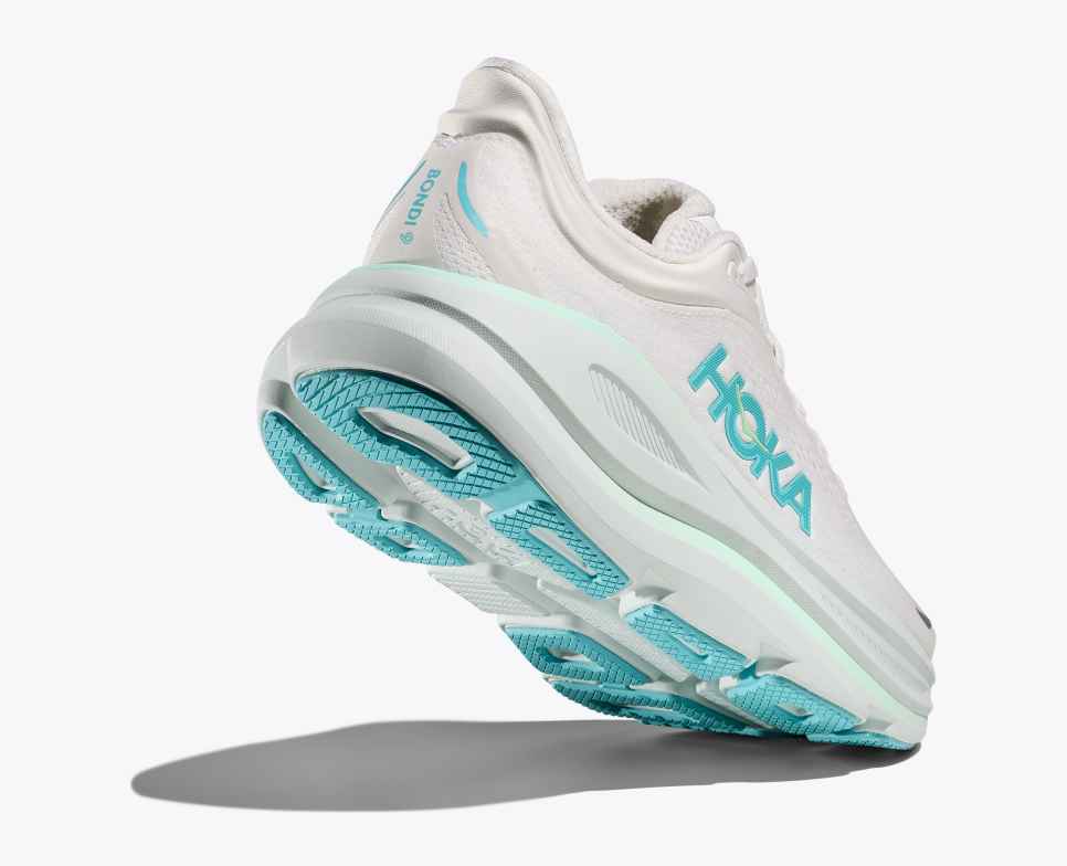 HOKA Bondi 9 Frost / Cielo Blue