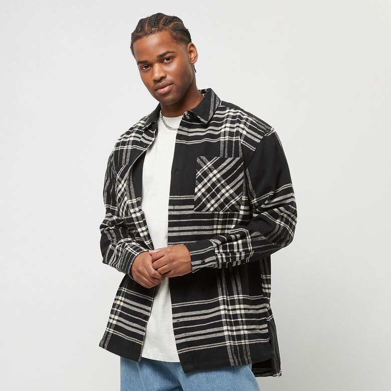 Lange oversized Summit-shirt met ruitpatroon