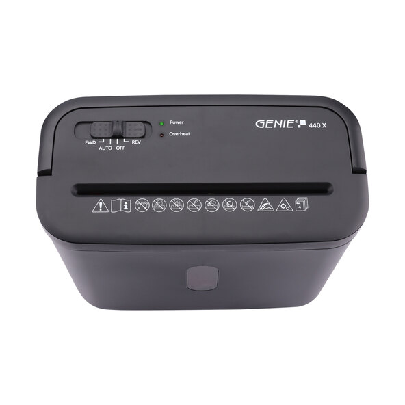 Triturador de papel 440x, preto