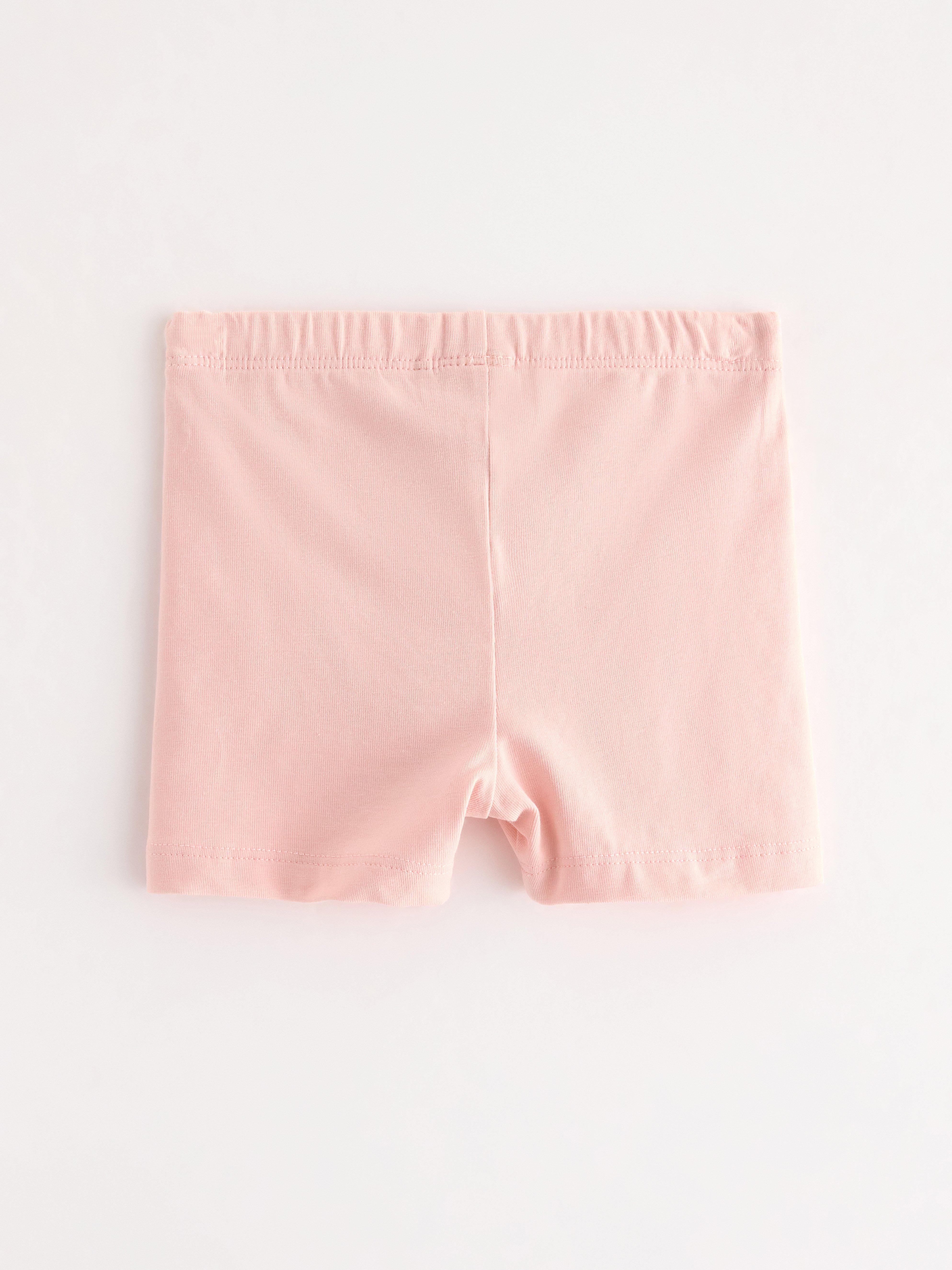 Pantaloni de ciclism roz deschis