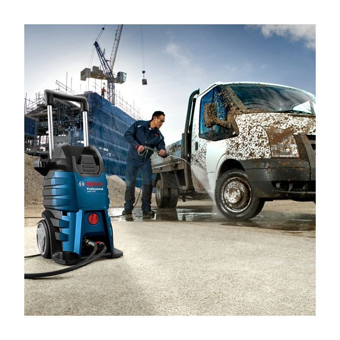 Bosch Professional højtryksrenser GHP 5-55 (maks. tryk: 130 bar, 2200 W, justerbar lanse)
