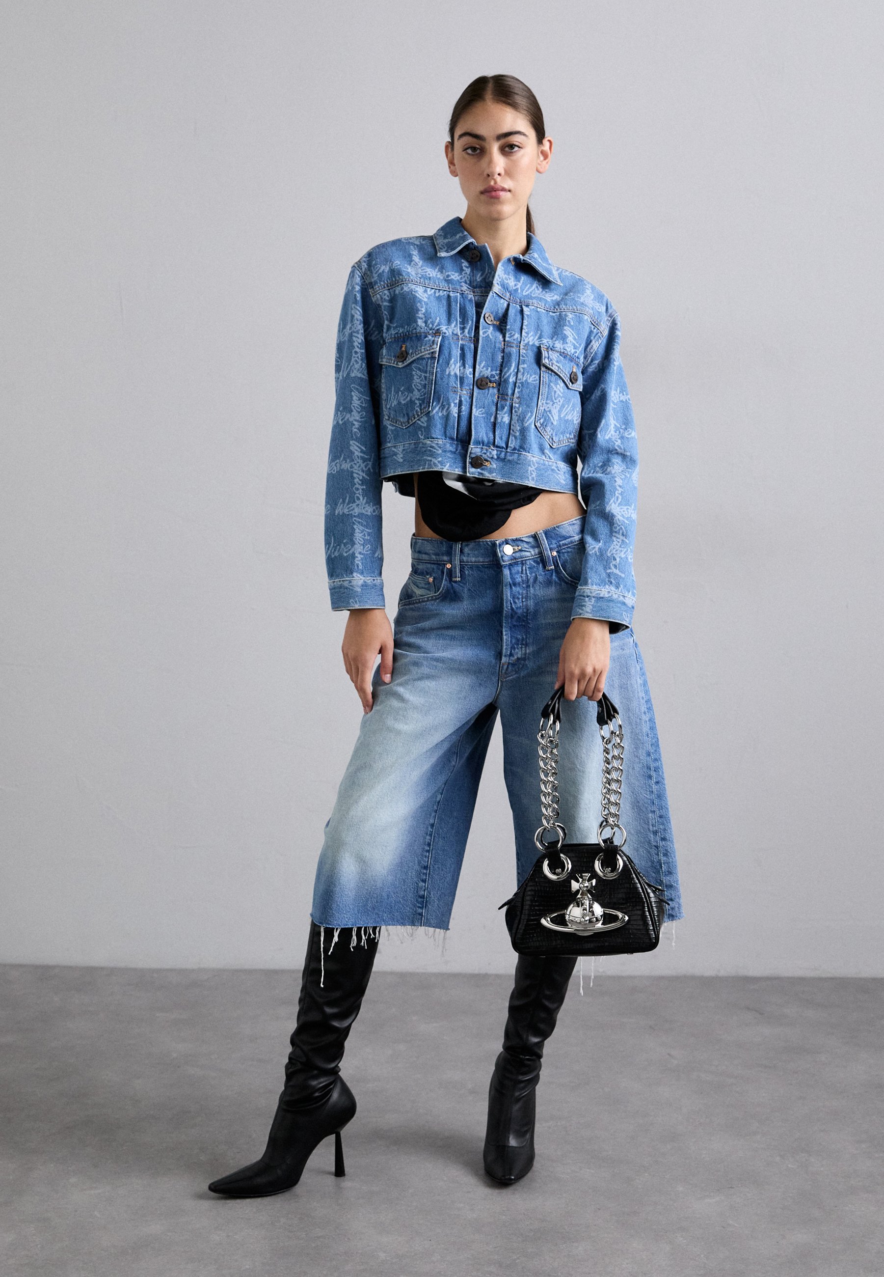 Vivienne Westwood ARCHIVE CHAIN - Kabelka - black
