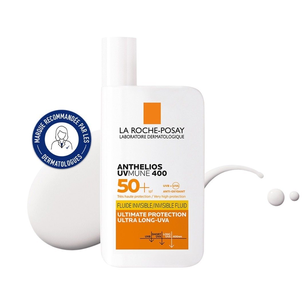 La Roche-Posay Anthelios Neviditeľný fluidný opaľovací krém SPF 50+ - 50 ml