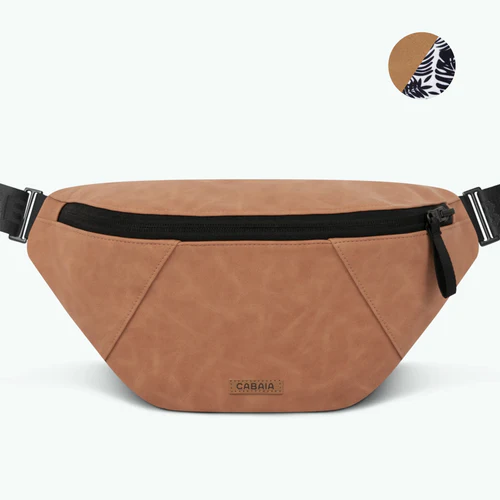 Cabaia Sac banane Large Moscou camel