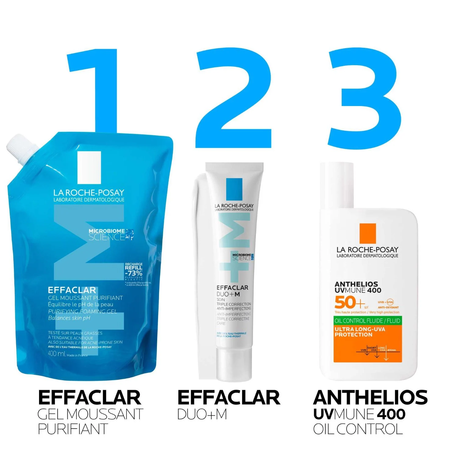 La Roche-Posay Recharge moussante