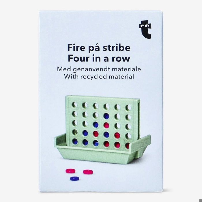 Juego de mesa - Cuatro en raya - Verde - 2 o más jugadores - Juego de estrategia clásico