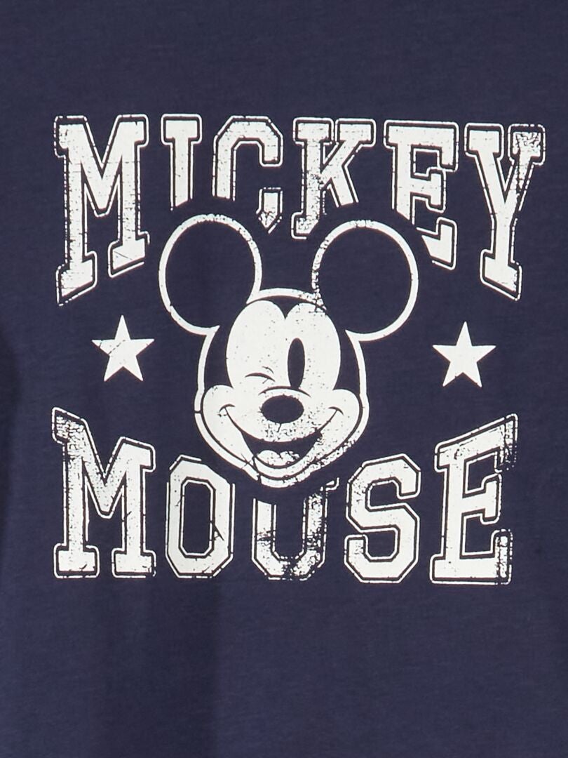 Camiseta de manga comprida Mickey Mouse - Tão fácil - BRANCA