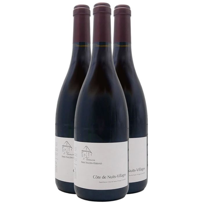 Domaine Naudin-Ferrand Côte de Nuits Villages 2018 - Vino tinto Borgoña (3x75cl)