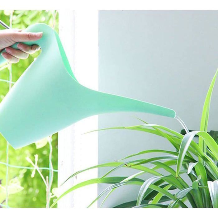 Arrosoir (4 pièces),Matte,Volume 1 Litre,Plastique,Bleu Vert Rose Violet,Petite Taille,arrosoirs pour arroseur de Jardin Label