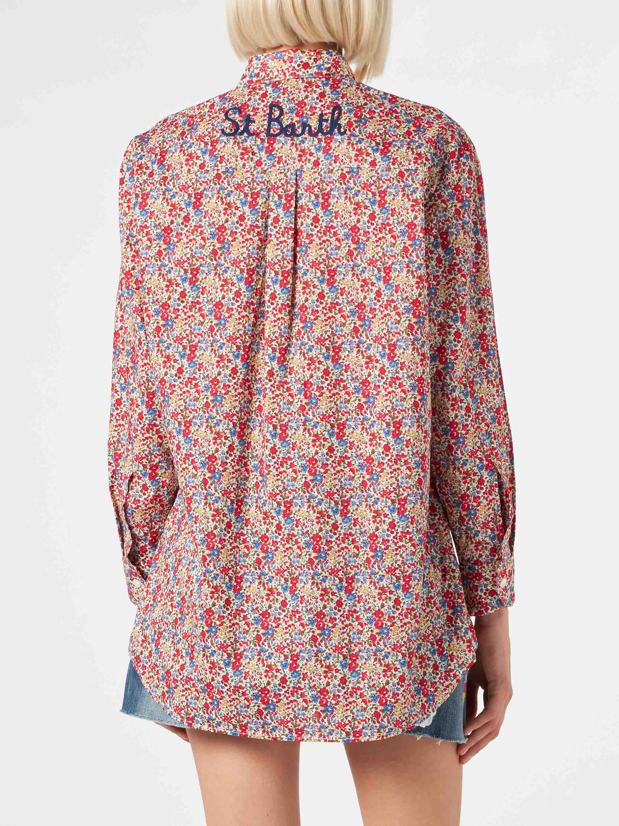 Katoenen shirt met Liberty-print | LIBERTY SPECIALE EDITIE