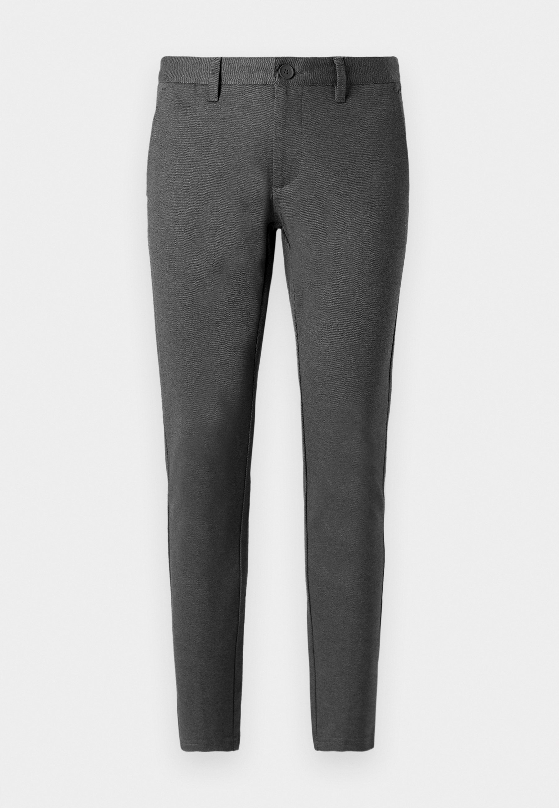 Pantalon Only & Sons ONSMARK SLIM à chevrons - Noir