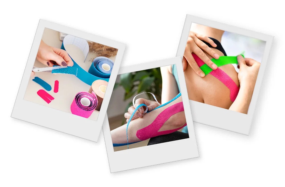 DR. MAX Kinesio-Tape, pink, 1 Stück
