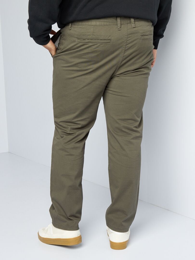 Normale chino broek maat L32 - KHAKI