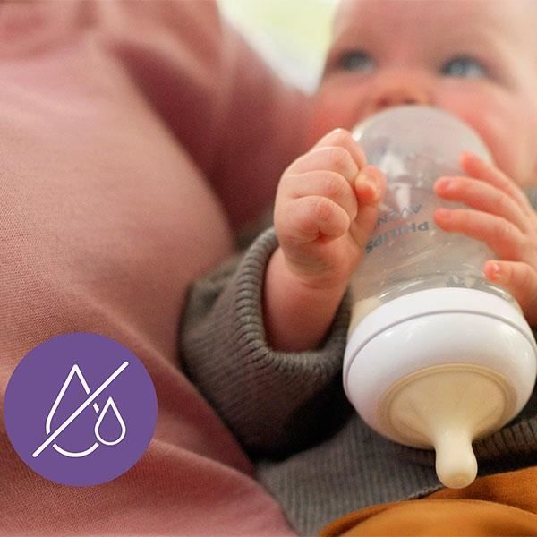 Avent Natural Response Gift Set with 2 Decorated Baby Bottles