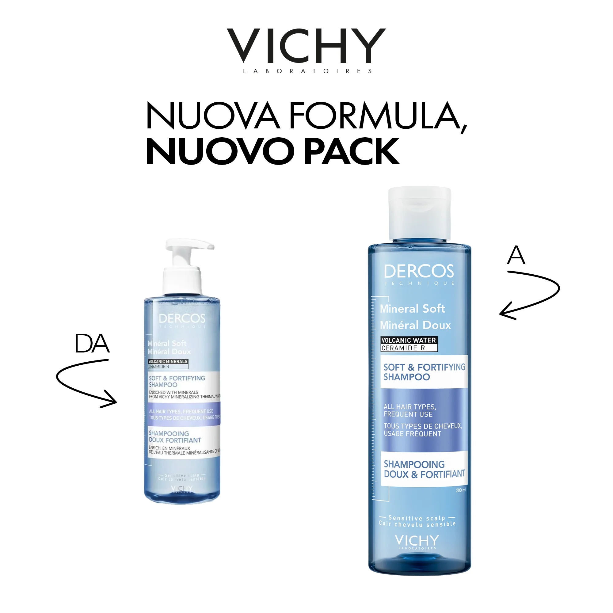 VICHY Dercos Technique Mineral Nf 200ml