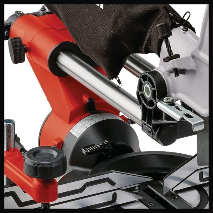 Sierra ingletadora radial doble Einhell TE-SM 10 L (2100 W, hoja de 254 mm, ancho de corte de 305 mm, profundidad de corte de 85 mm)