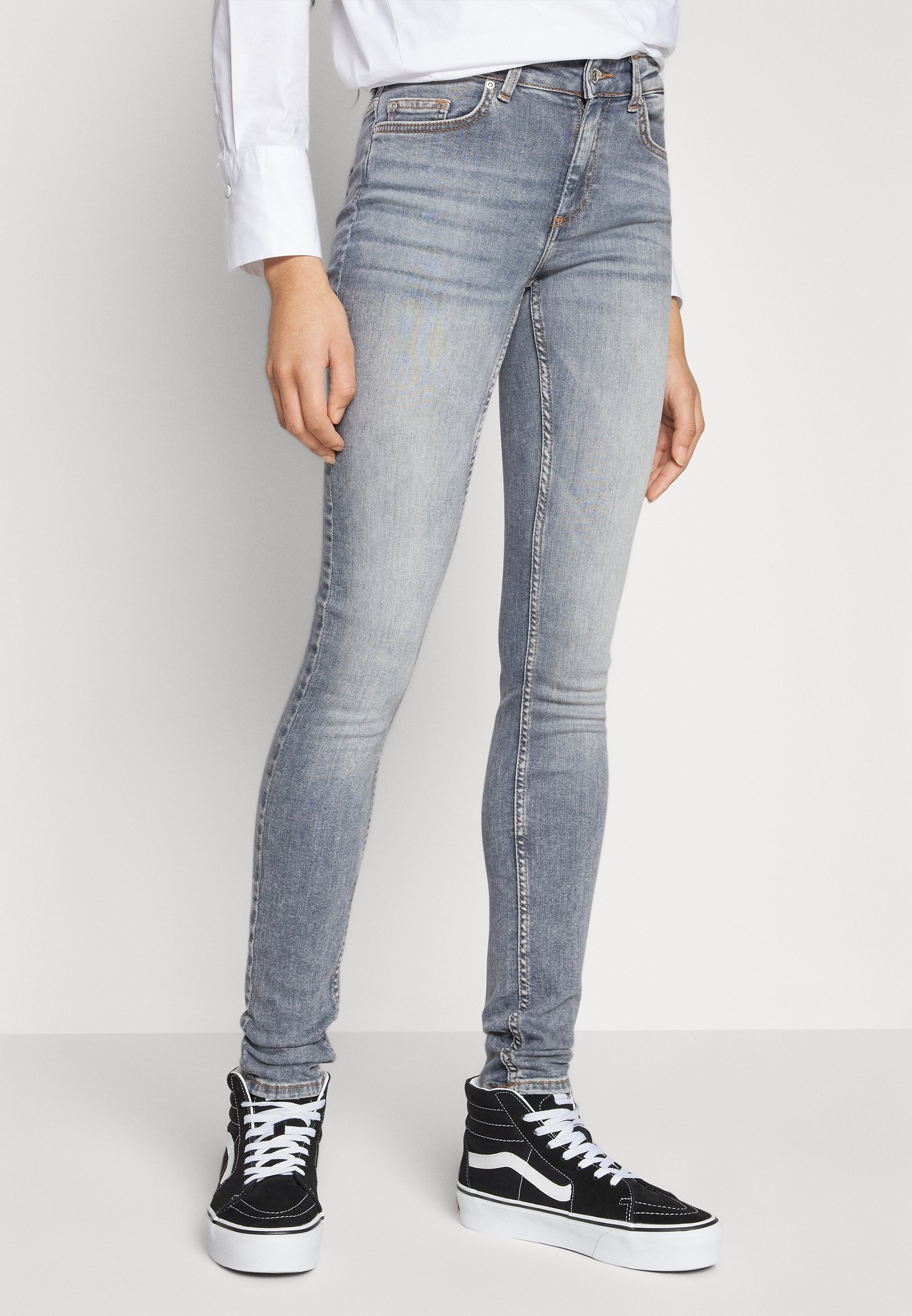 ONLY Skinny Fit Jeans - grijze denim