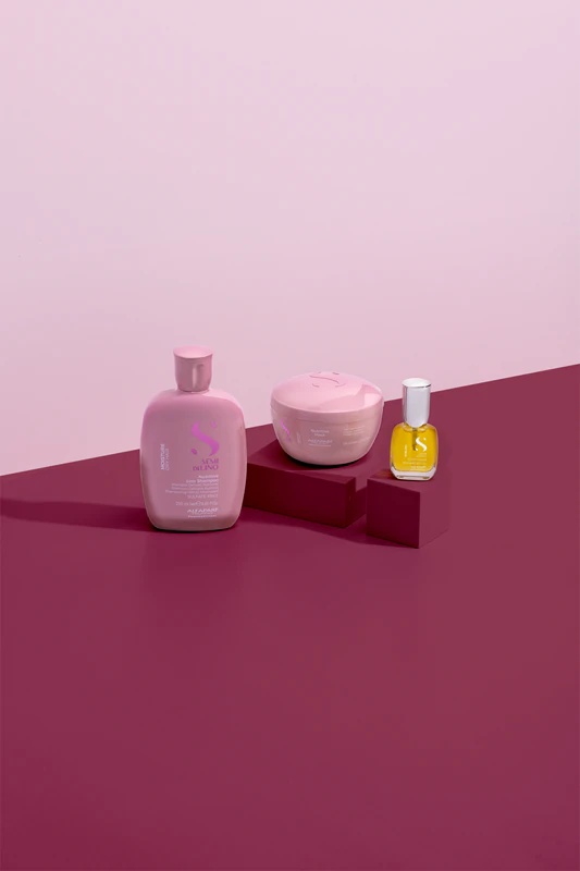 Alfaparf Milano Semi di Lino Moisture Holiday Kit intensyviai drėkinamasis dovanų rinkinys