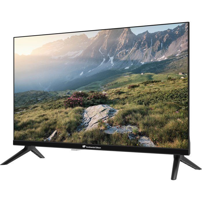 CONTINENTAL EDISON - CELED24HD26B6 - 24“ (60 cm) HD LED-TV - 3xHDMI, 2xUSB - Svart
