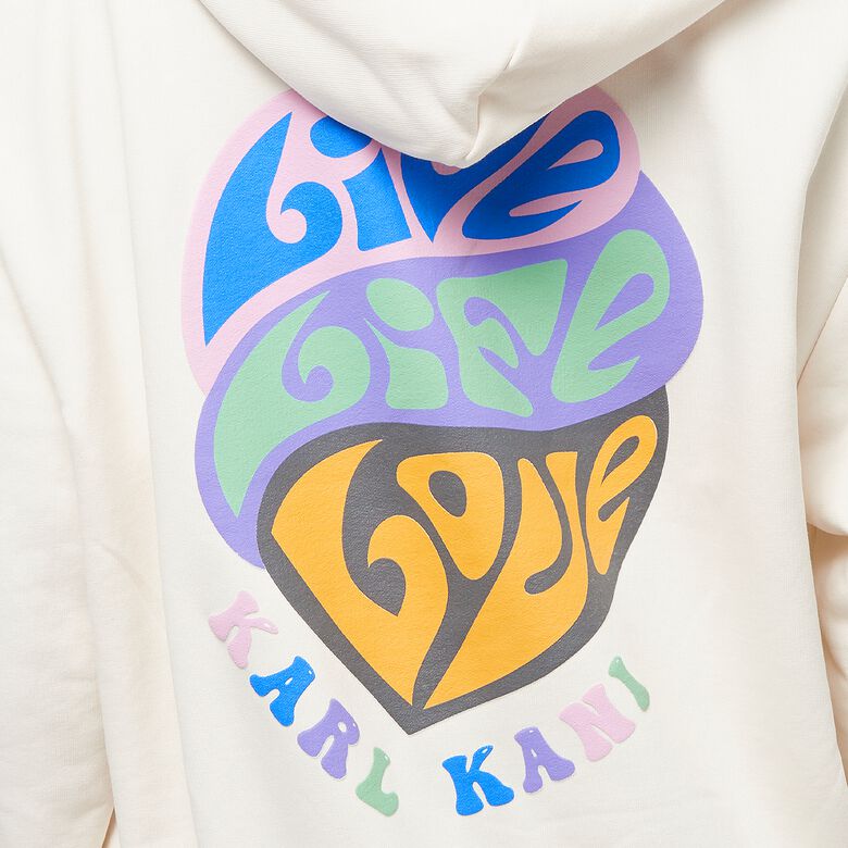 Hoodie met kenmerkende ritssluiting op de borst
