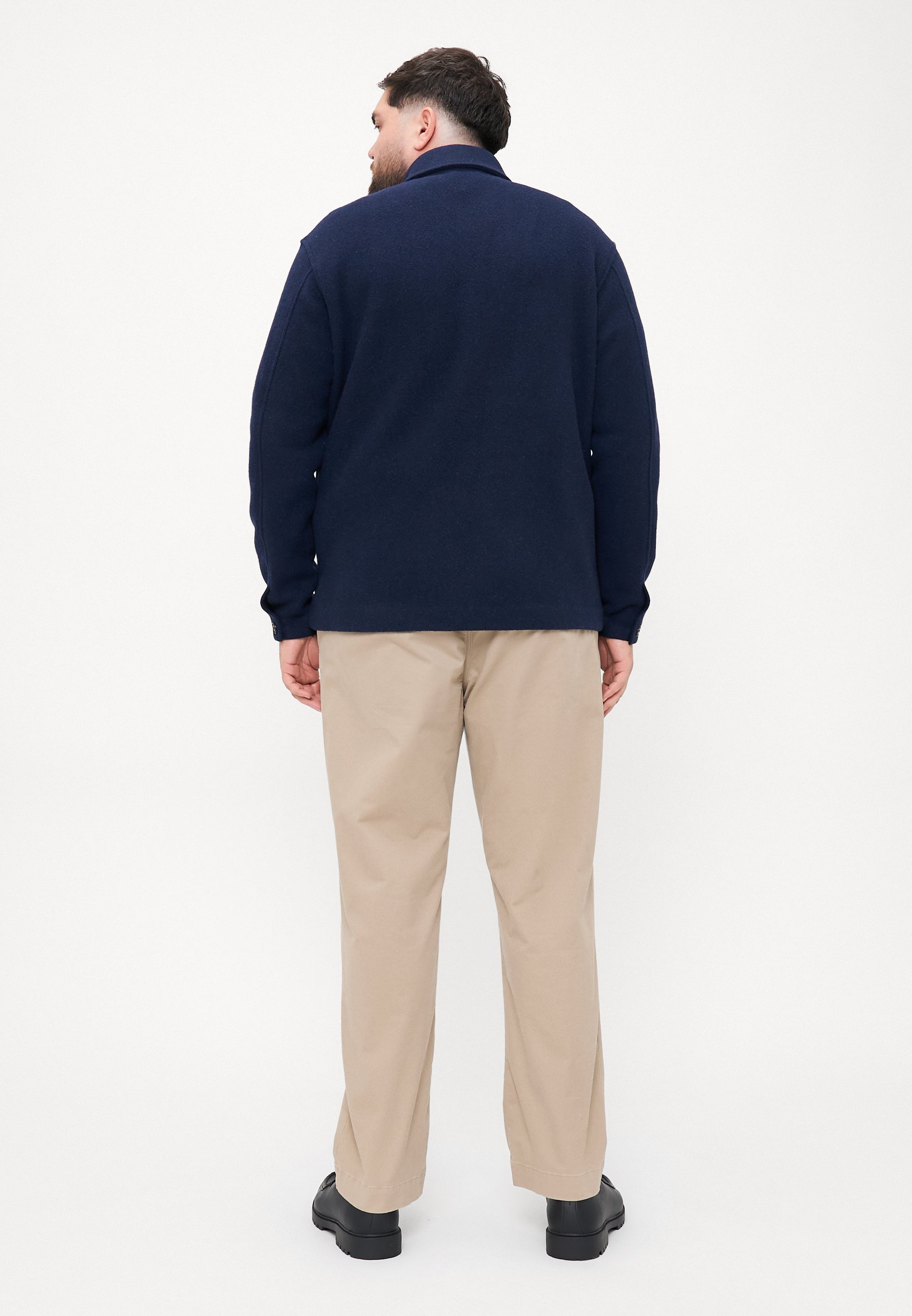 Polo Ralph Lauren Big & Tall lichte jas - de moeite waard, marineblauw gemêleerd