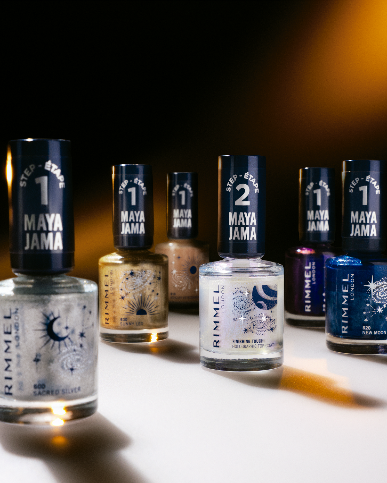 Maya Jama Holographic Limited Edition virskārta Virskārtas un pamatkārtas