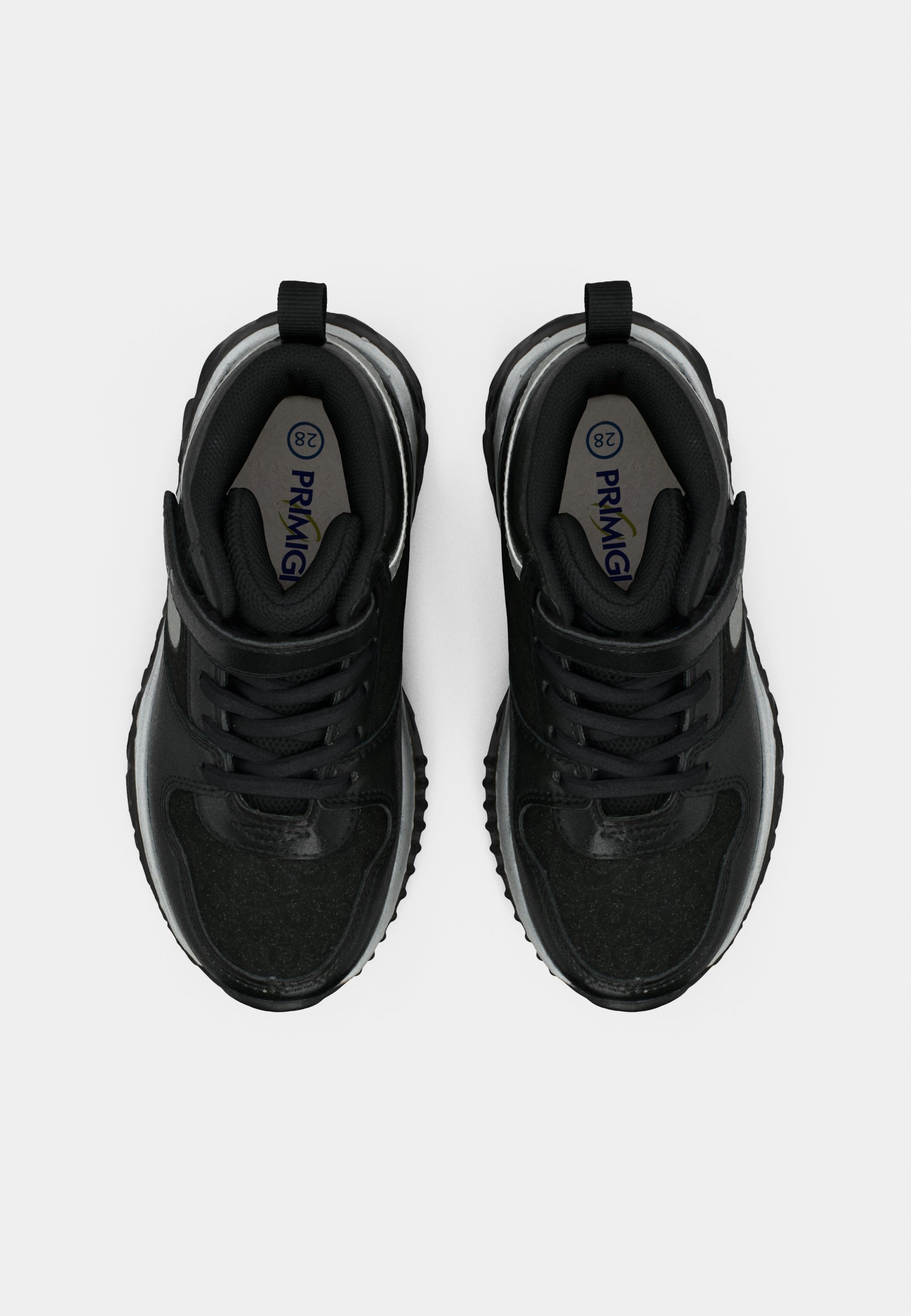 Primigi BLINKY - Hoge sneakers - parelzwart