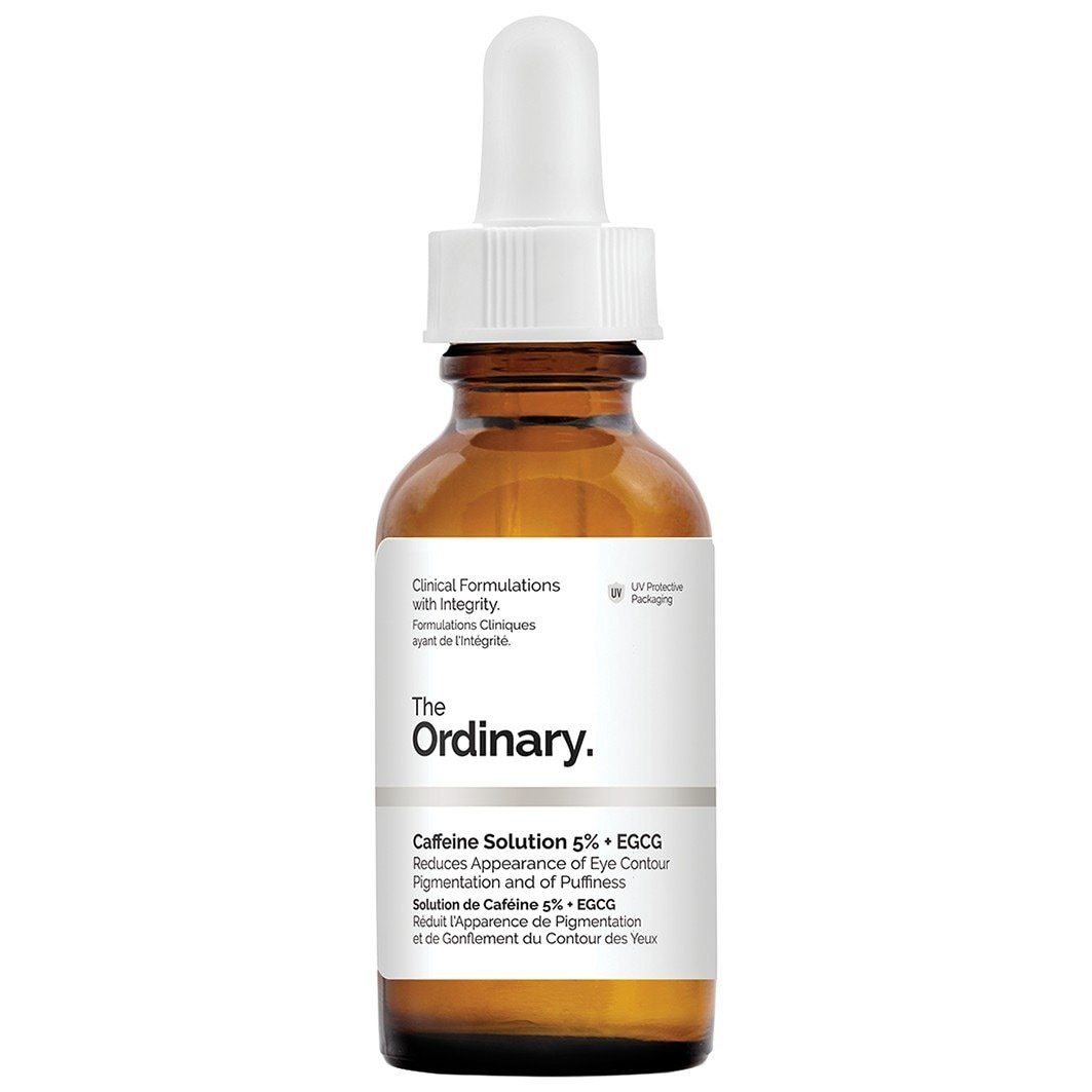 Obični serum za oči protiv prištića, otopina s 5% kofeina i EGCG-om – 30 ml
