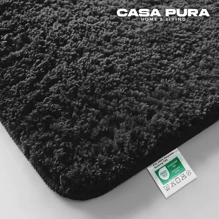 Tapete de banho Sky Plain Deep Black 50 x 80 cm