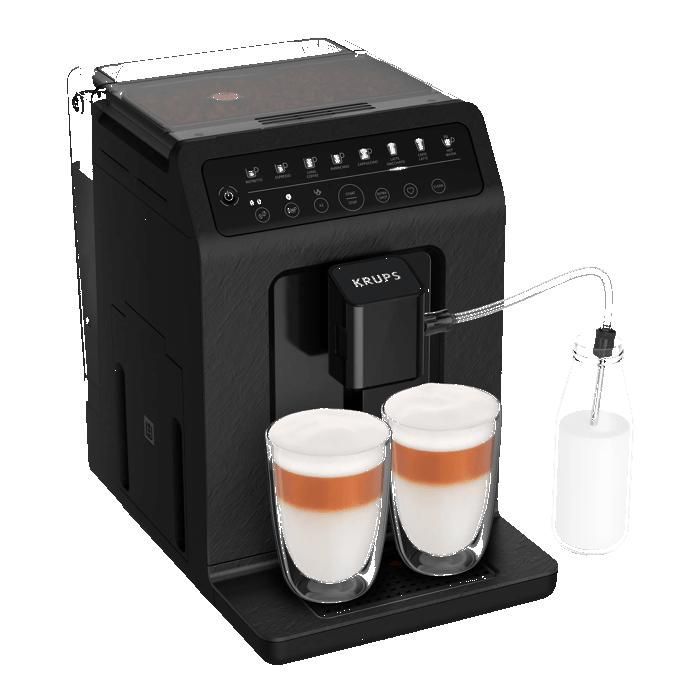 GERENOVEERDE KRUPS, Automatische bonen-tot-kop koffiemachine, 2 dranken tegelijk