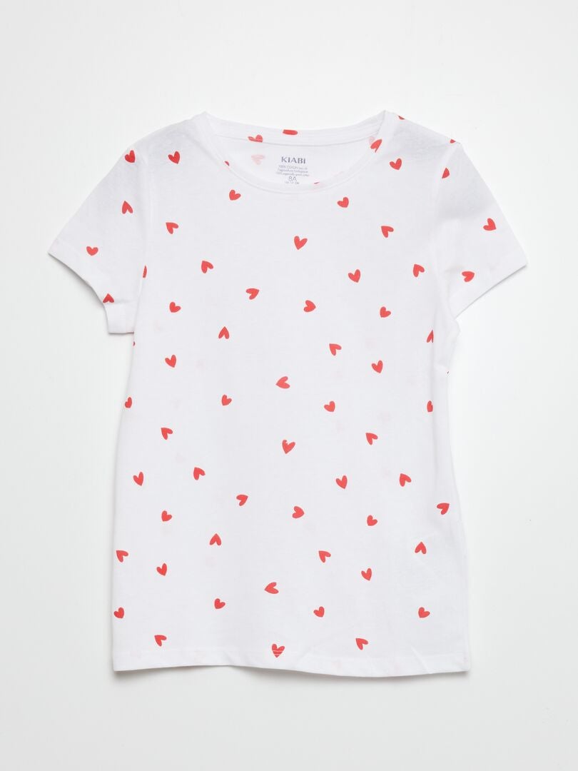 Set van 3 bedrukte T-shirts - BLAUW