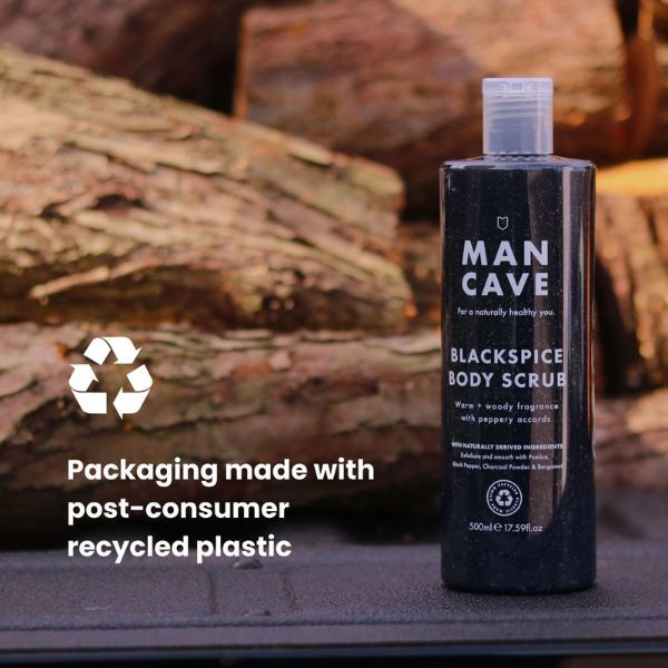 ManCave Blackspice Körperpeeling 500 ml