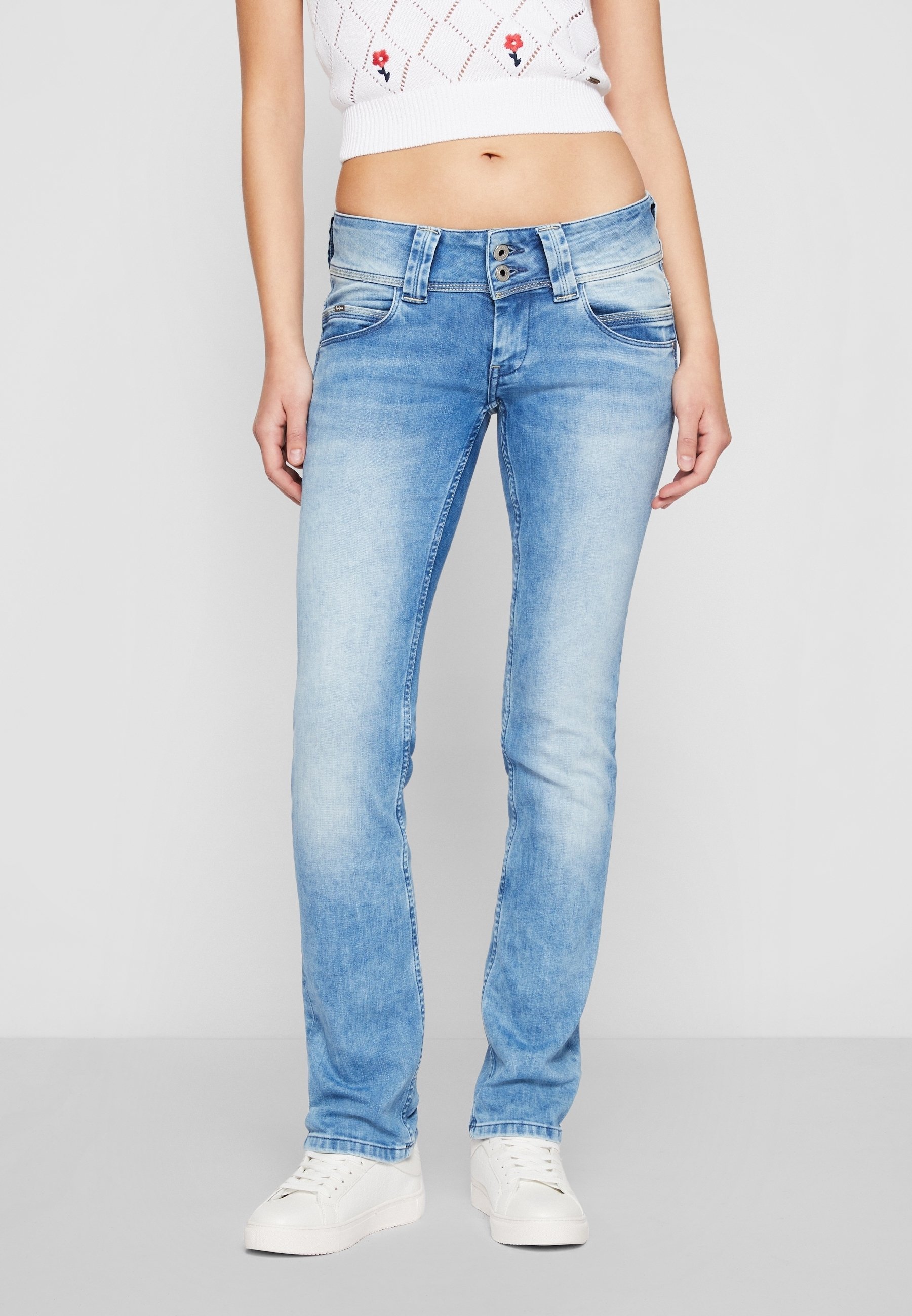Pepe Jeans Slim Fit Jeans - blauer Denim