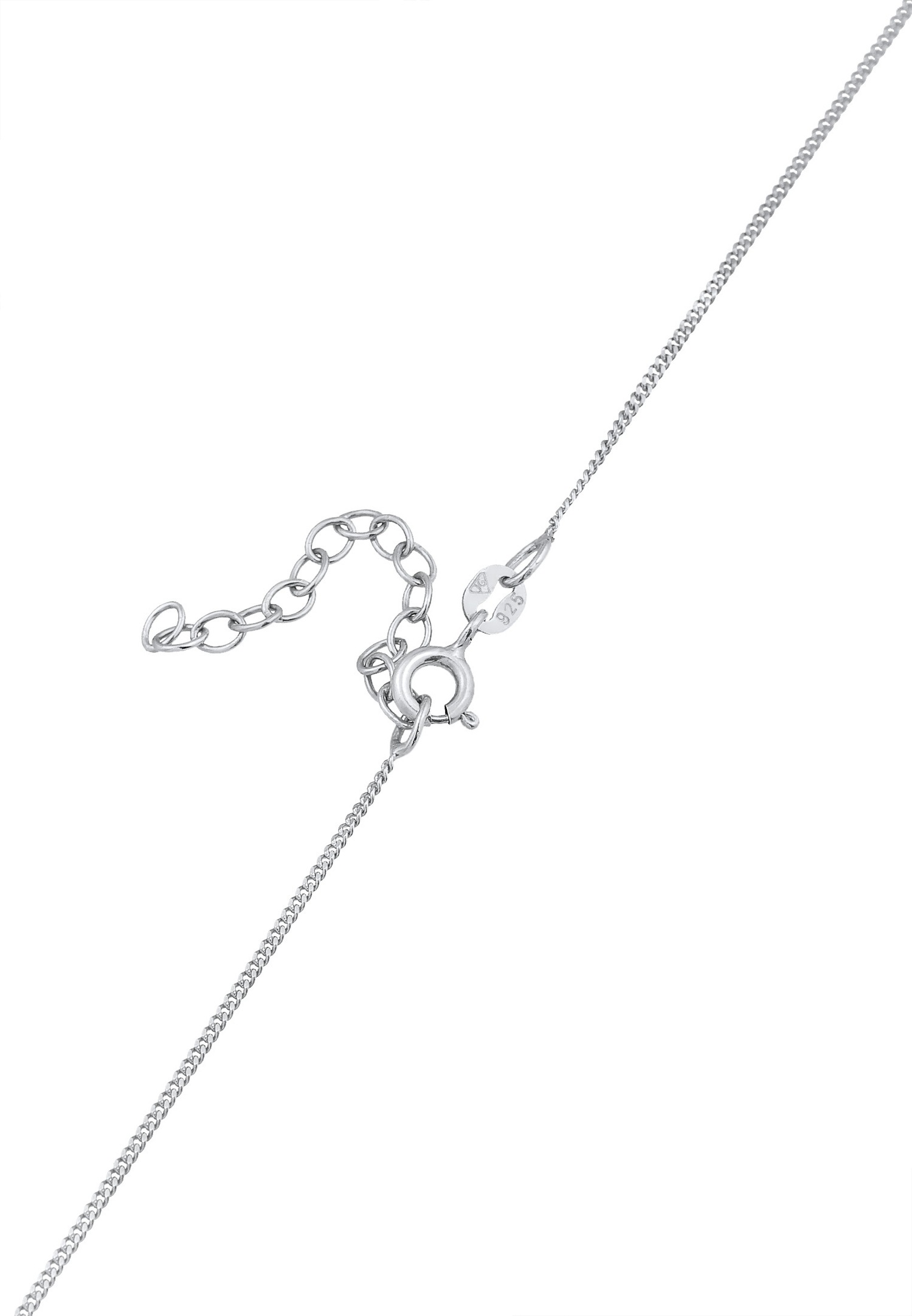 Elli Femmes choker papillon pendentif basique en argent sterling 925