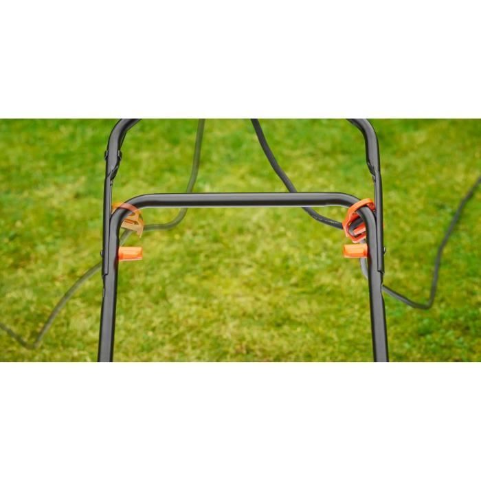 Cortacésped eléctrico con cable - BLACK+DECKER - BEMW481BH-QS - 1800W - Ancho de corte de 42cm