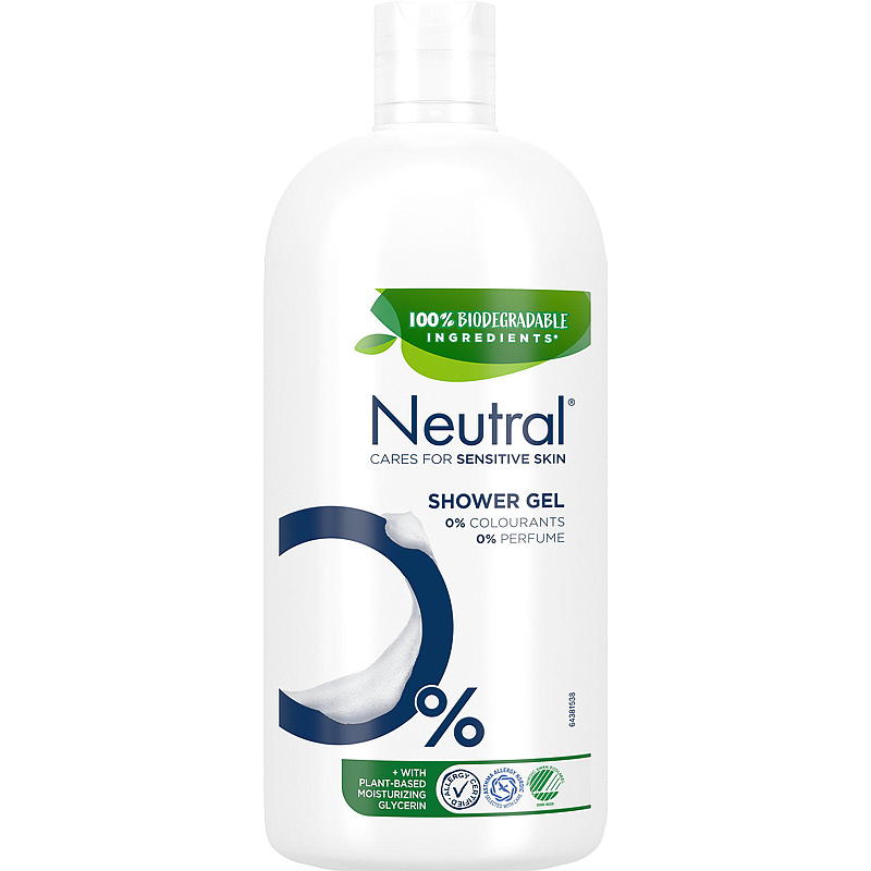 Neutral duschtvål 900 ml parfymfri Neutral