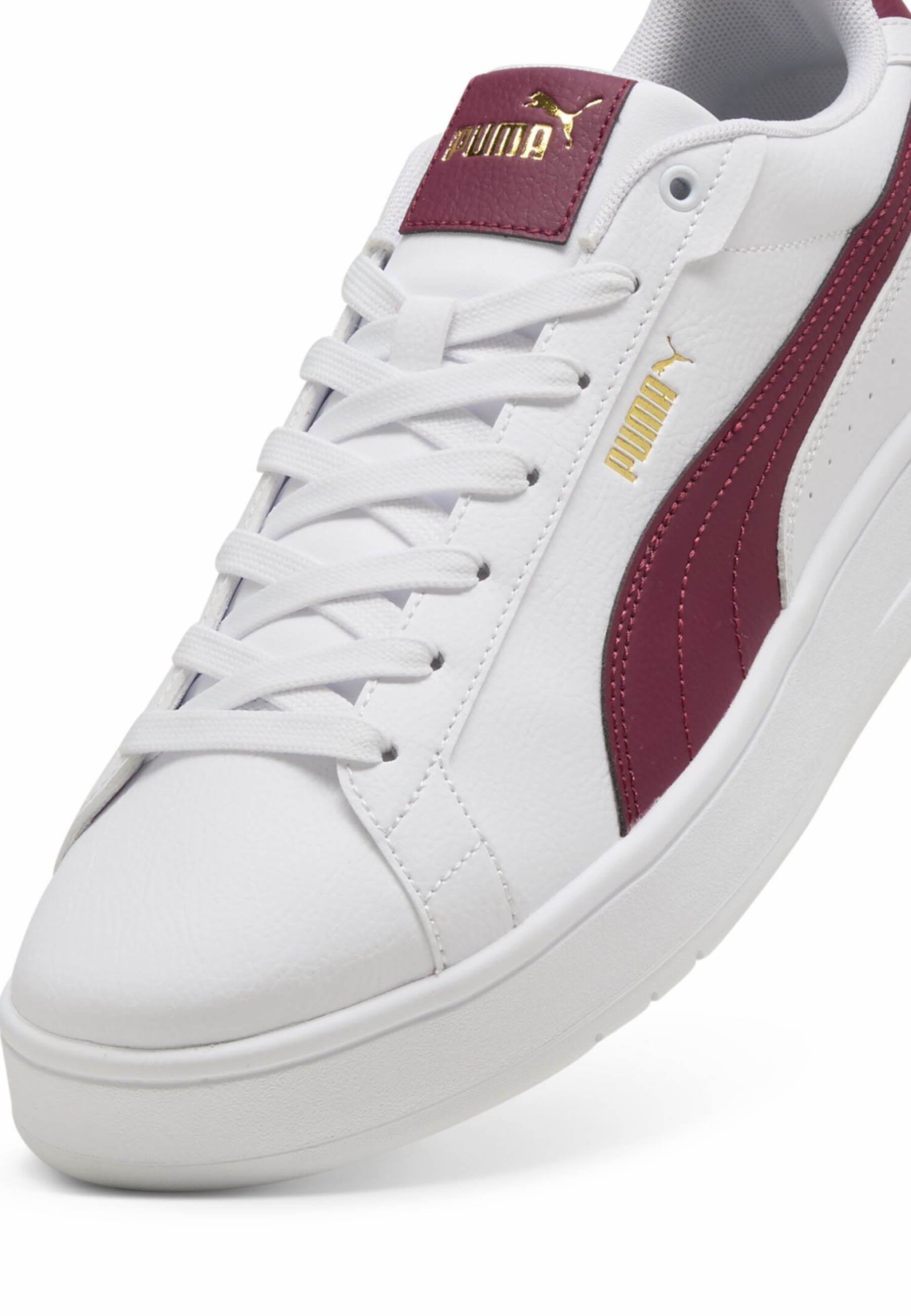 Puma COURT CLASSICO - Tenisky - puma biela team regal červená puma zlatá