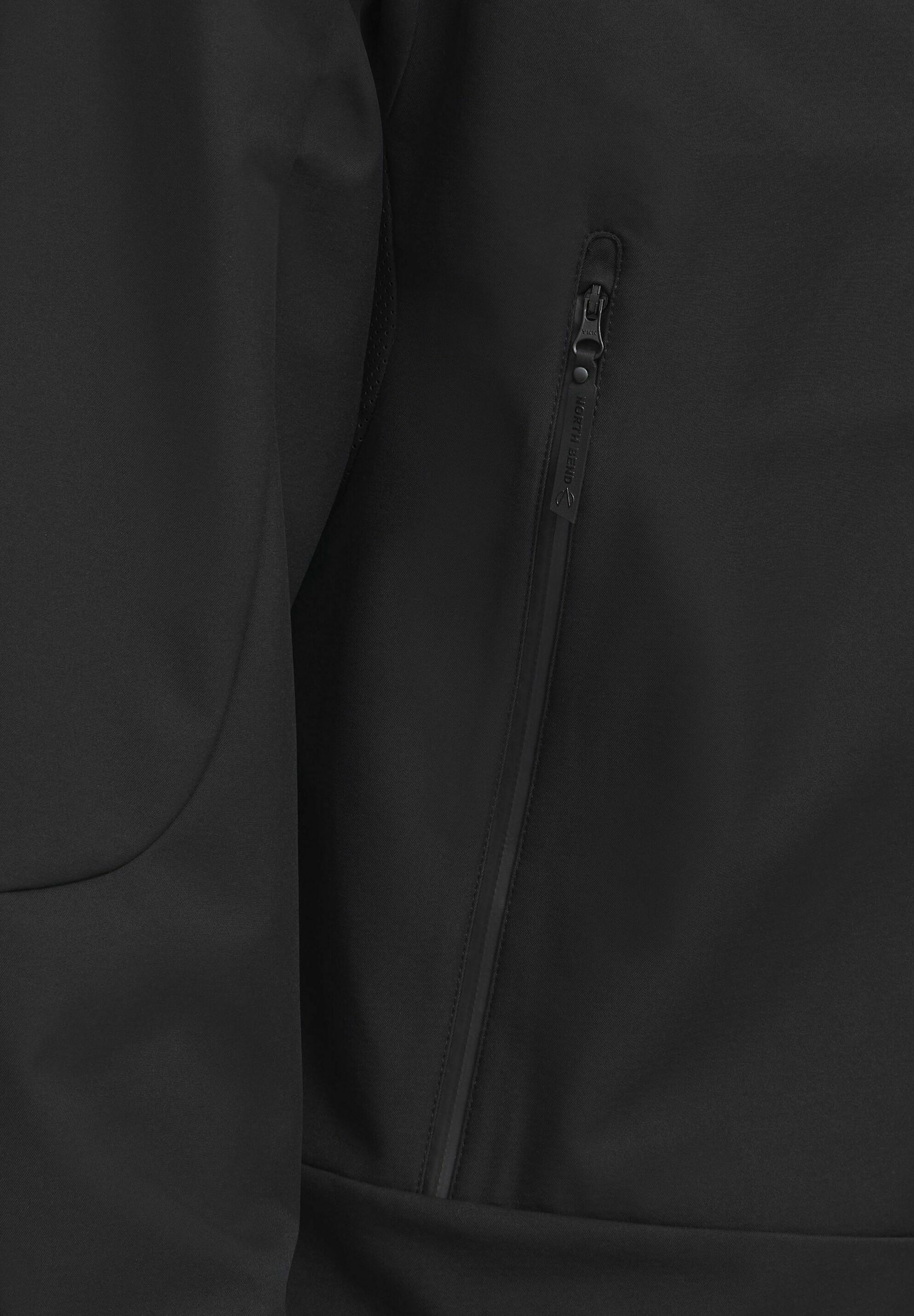 Veste imperméable North Bend NBROSS M W-PRO 8000 avec revêtement imperméable - noire