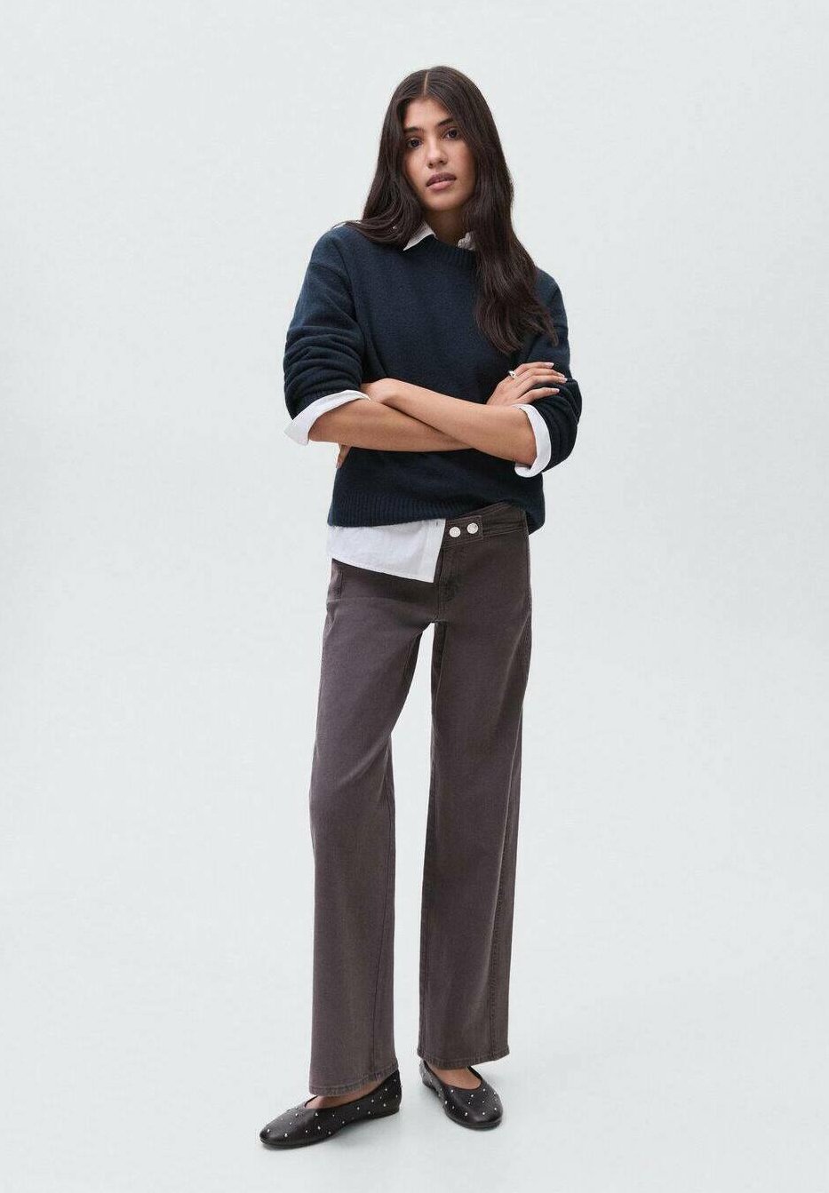 Mango Kids TEEN - Pull - bleu foncé