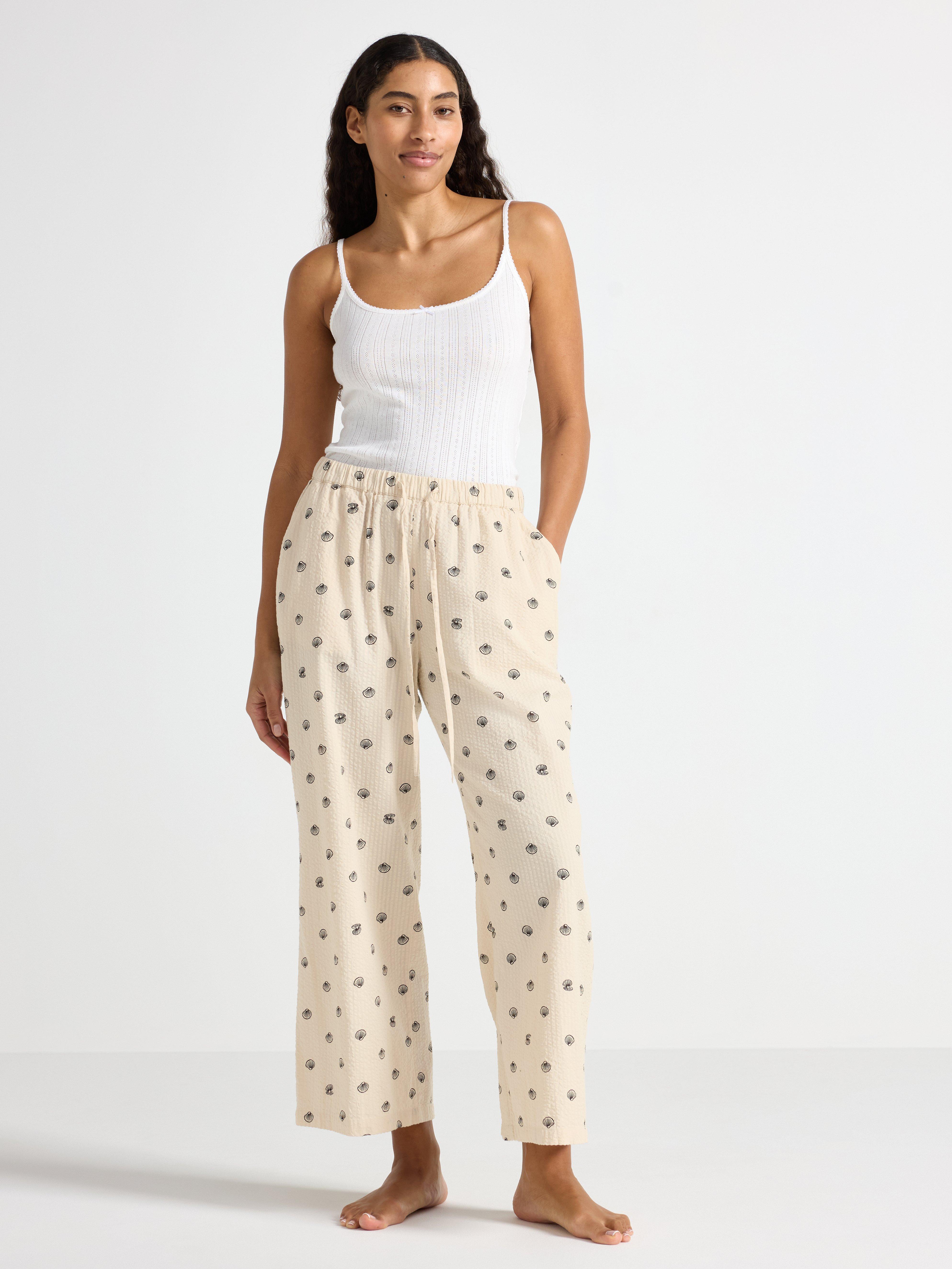 Pantaloni de pijama cu model Brook Wave