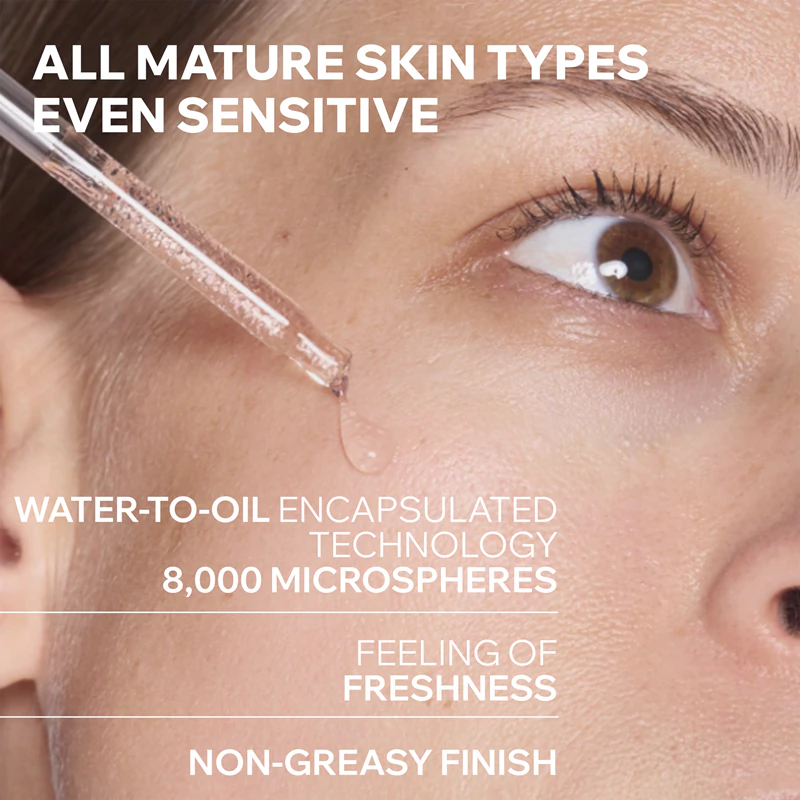 Uriage Age Absolu Serum: sérum antirrugas que estimula a produção de colágeno.
