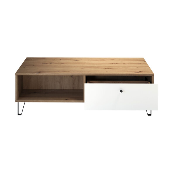 Touch coffee table with two drawers