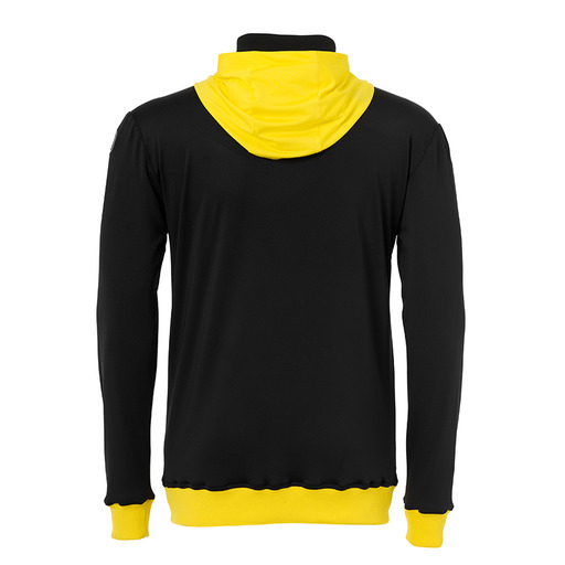 Veste à capuche Goal Tec noire/jaune citron Uhlsport