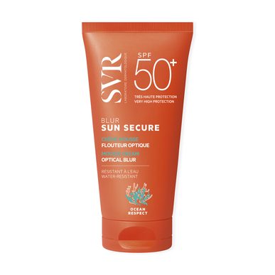SVR Sun Secure Blur Mousse Krem Solkrem for kropp og ansikt, 50 ml